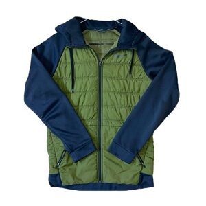 Nike Green and Navy Jacket‎ Men’s Medium